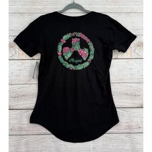 Magpul Prickly Pear Icon T-Shirt Women Small Black Short Sleeve Graphic Tee